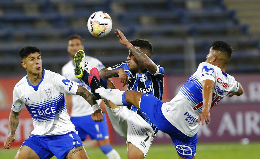 APTOPIX Chile Brazil Soccer Copa Libertadores